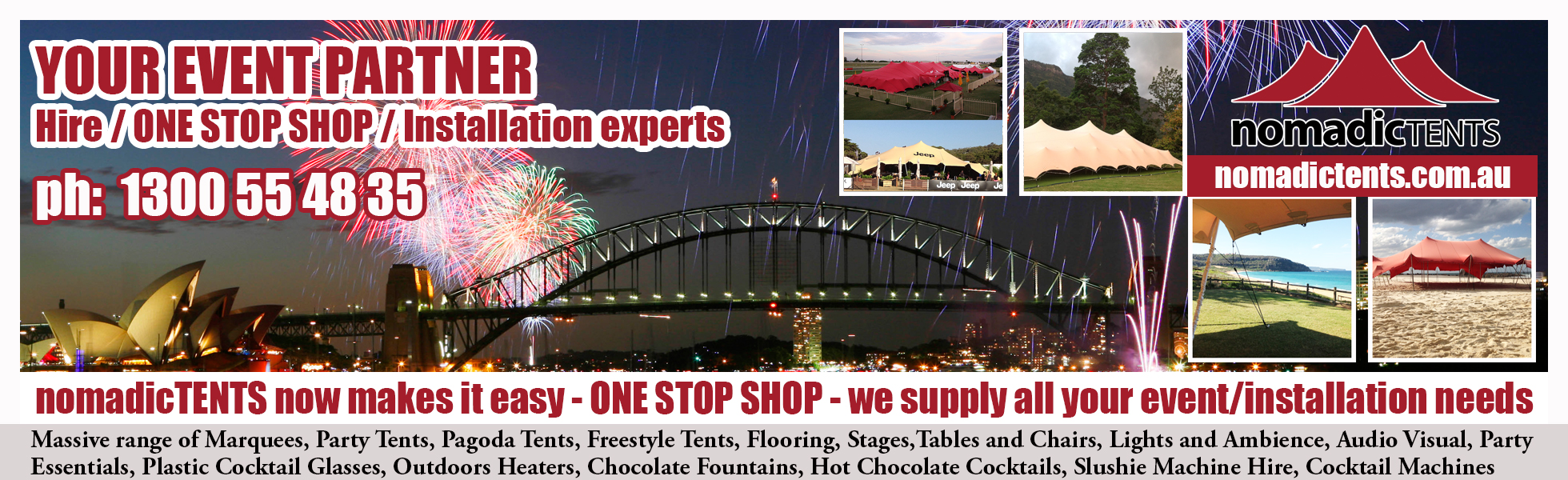 Nomadic Tents - your event partner