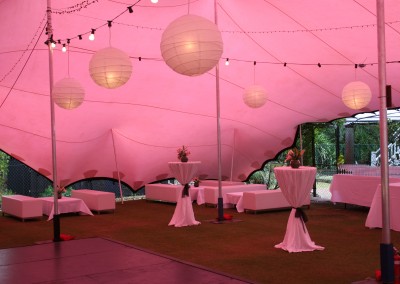 Freeform Marquee hire for weddings and parties